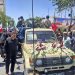 نمایی از آرامگاه ابدی شهید والامقام «امیرطا‌ها محمدی» در کنار شهدای ماهدشت