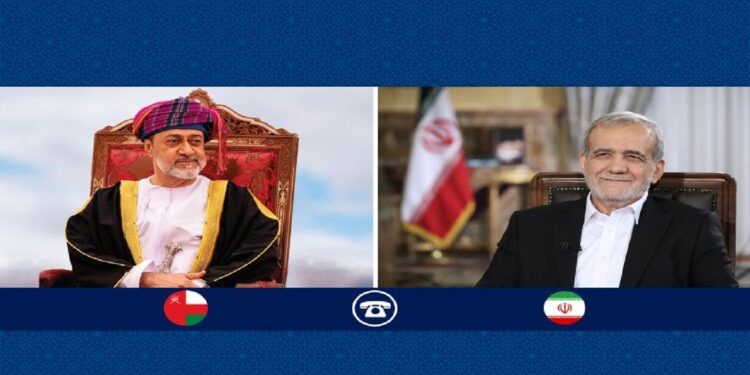 قدردانی پزشکیان از تلاشهای دیپلماتیک عمان بر ثبات منطقه
