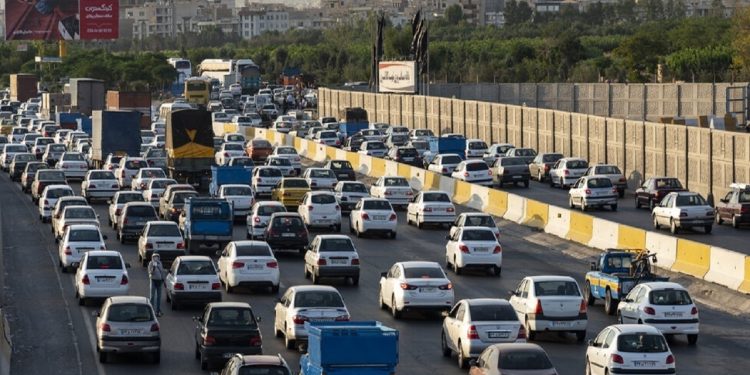 ترافیک سنگین در آزادراه‌های تهران-کرج و قم-تهران